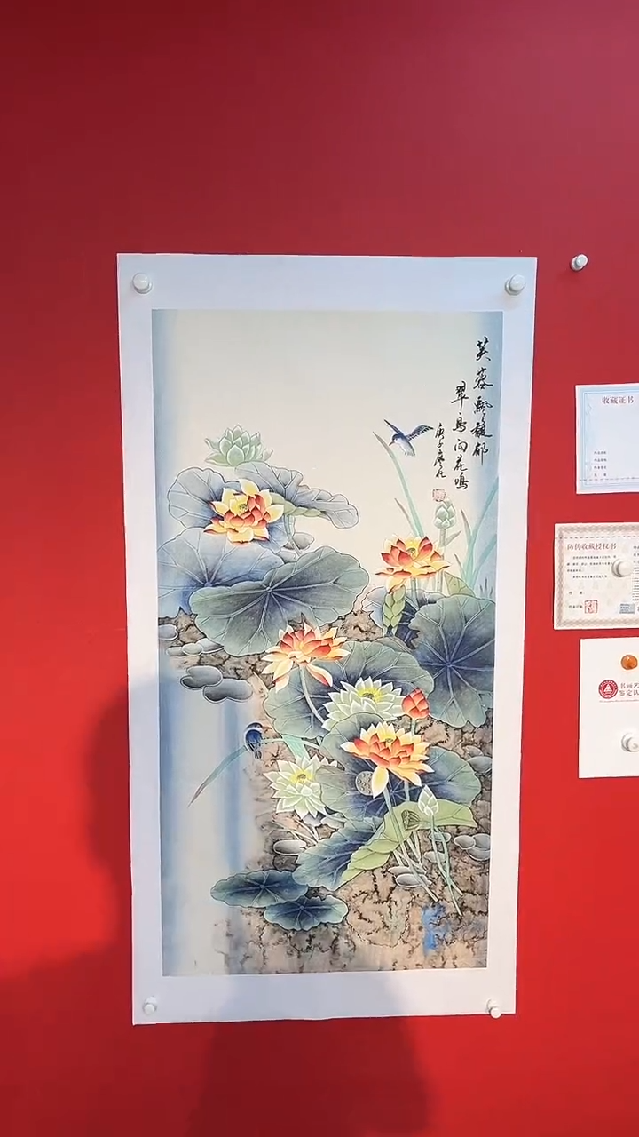 国画廖化老师国画作品