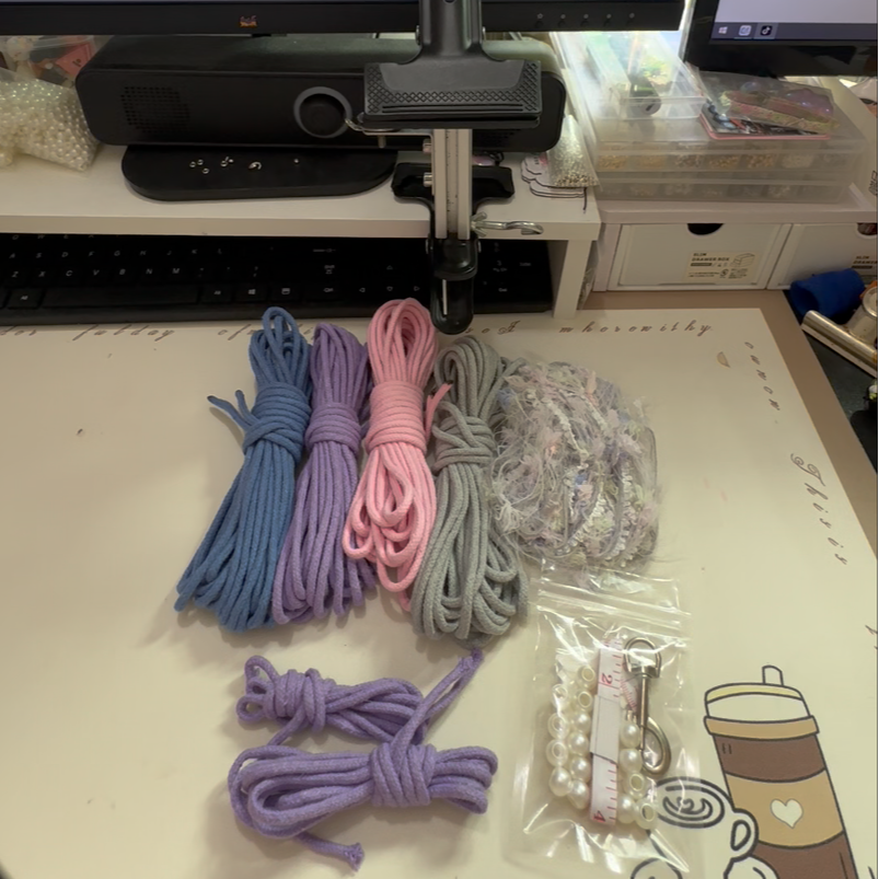 材料包宠物牵引绳定制手工编织适用于大中小型犬猫