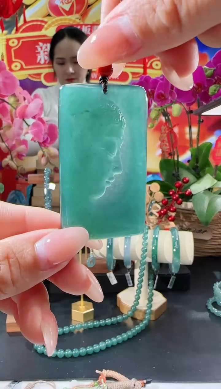 【闪购商品】翡翠吊坠(不含链)未镶嵌法相多样性发一