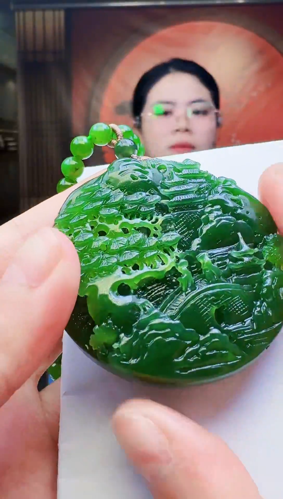 定制和田玉玉雕臻品馆天然和田玉（拍一发一）