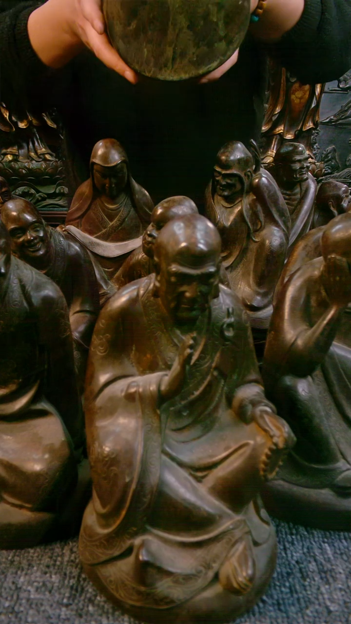 铜九***话收藏摆件00001