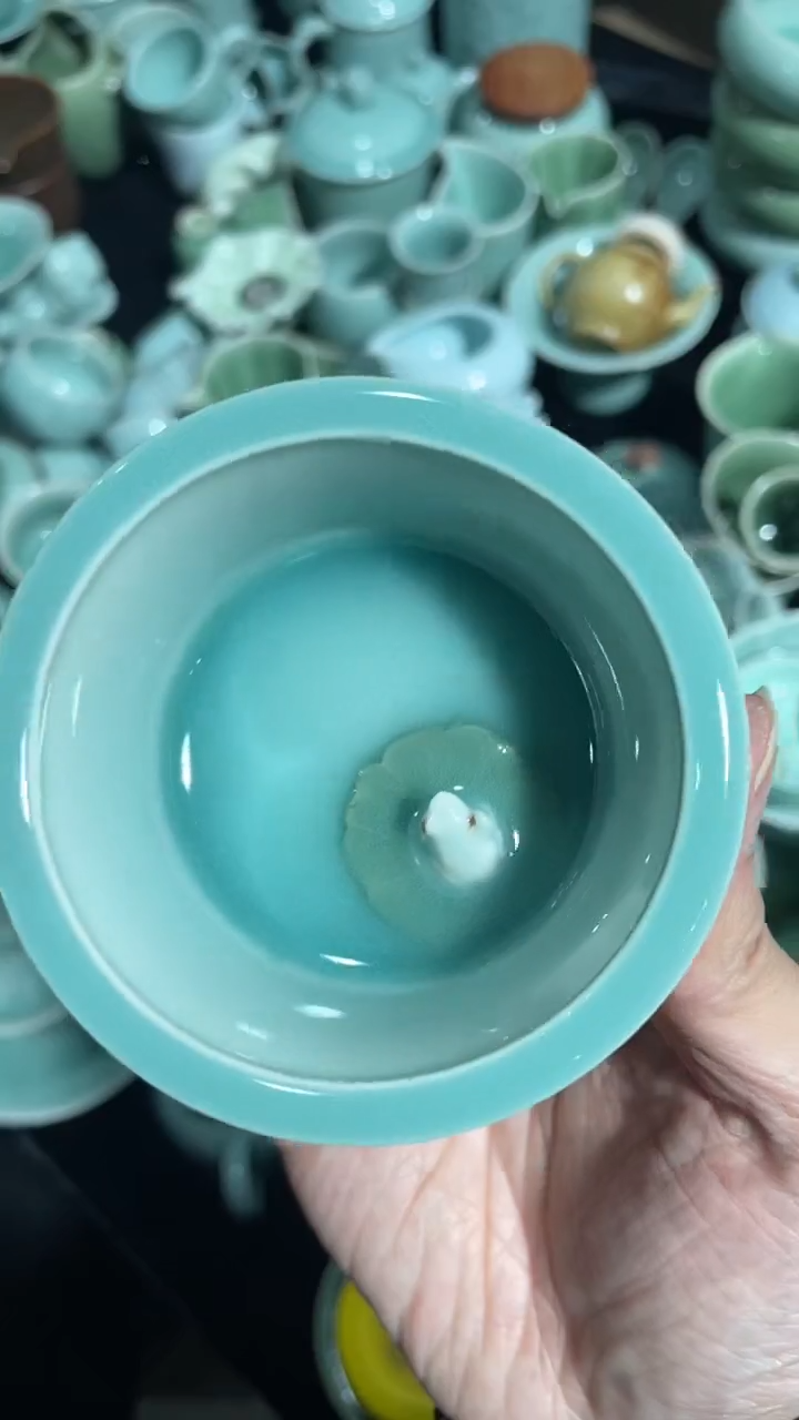 【闪购商品】纯手工 正品无瑕疵特价 福利  慧仙青瓷