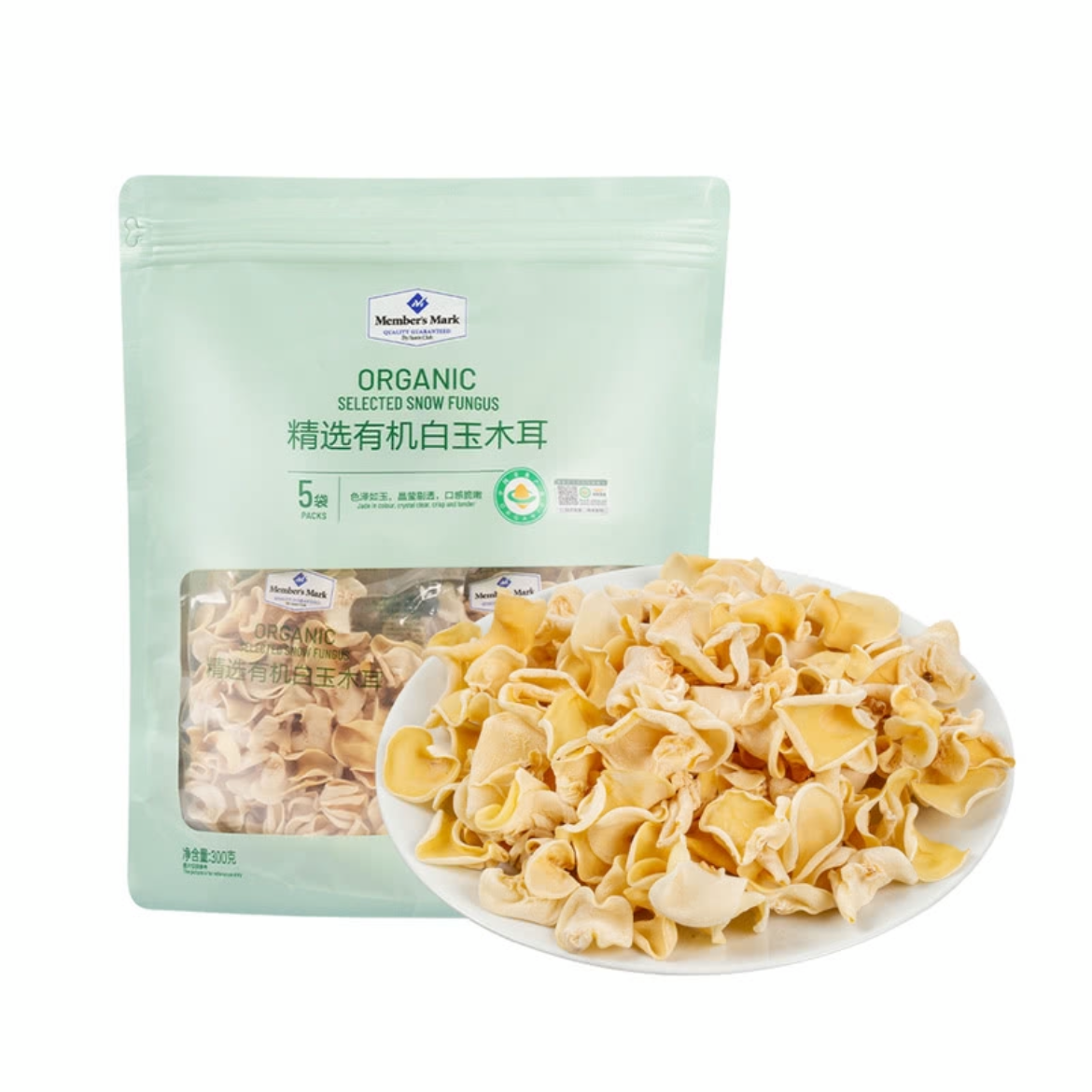 「Members Mark/山姆」MM精选有机白玉木耳