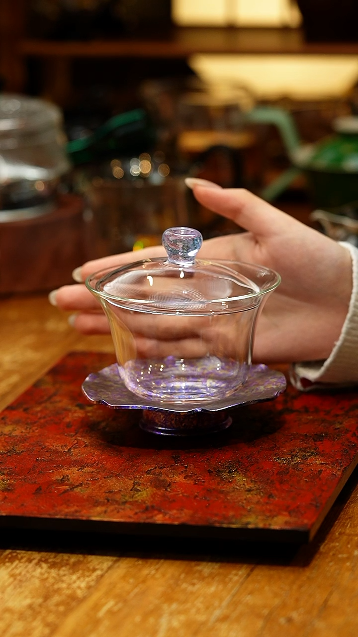 【闪购商品】禾器/曜辰盖碗/太空紫