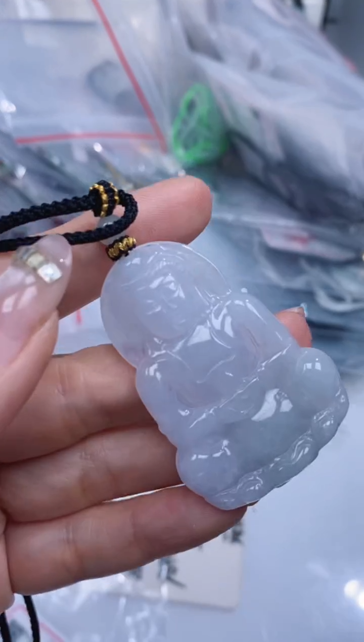 颈饰未镶嵌翡翠吊坠