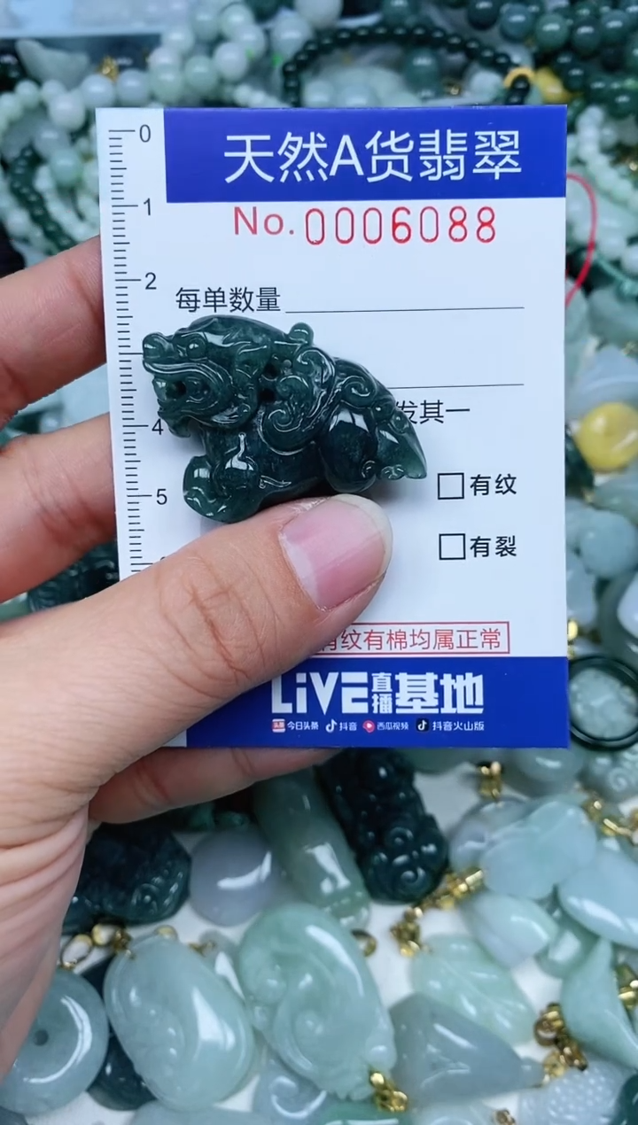 【闪购商品】翡翠吊坠(不含链)未镶嵌翡翠