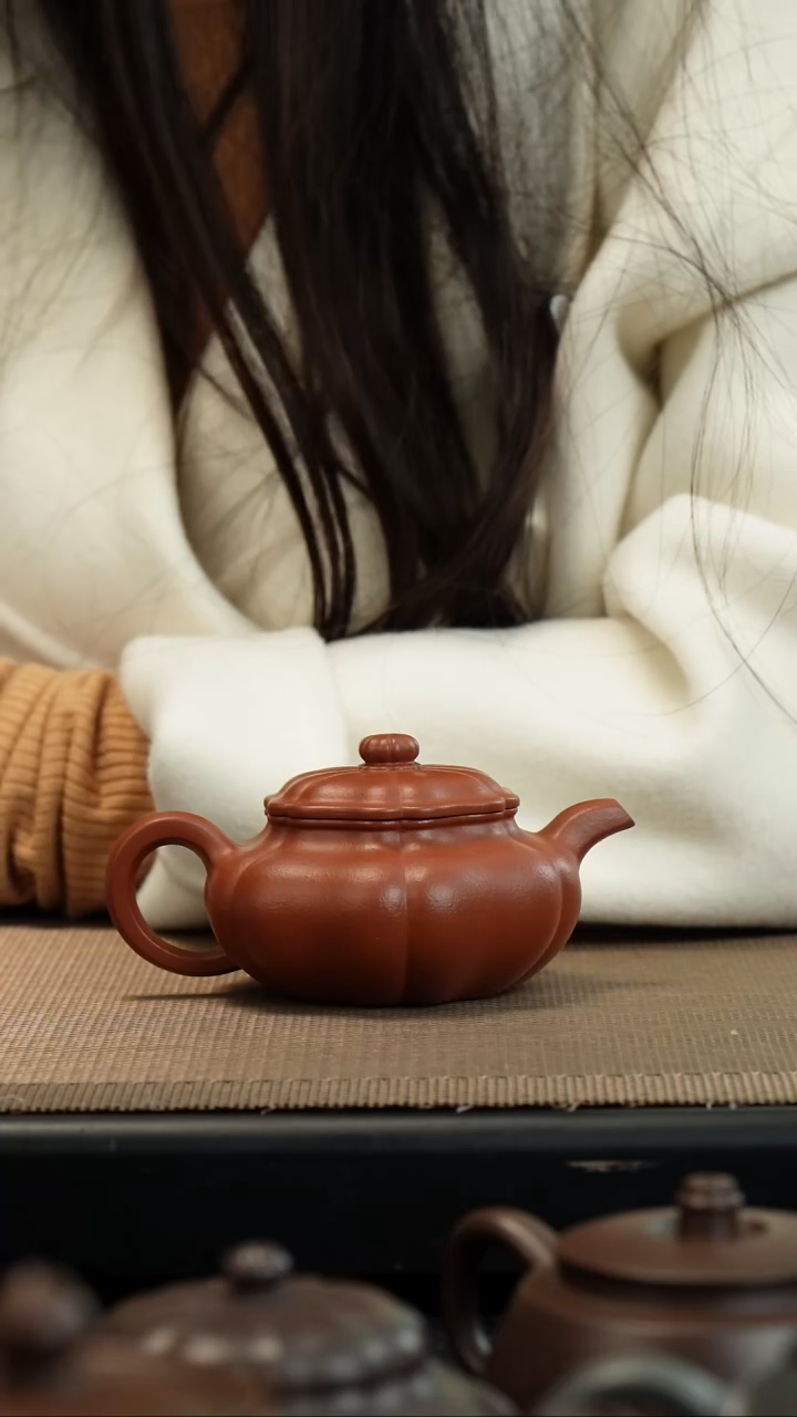 【闪购商品】紫砂茶壶生砂怎么筋纹仿古150