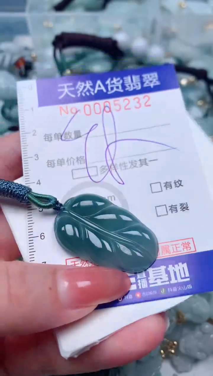 【闪购商品】翡翠颈饰未镶嵌00005232