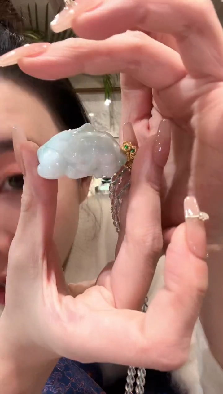 【闪购商品】翡翠颈饰未镶嵌国风