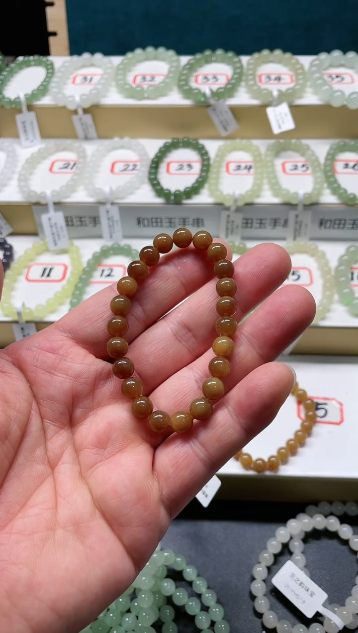【闪购商品】和田玉手链未镶嵌LHT8.0