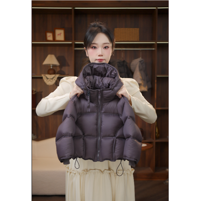 【双倍充绒】儿童冬季新款设计款男女童高级锁温连帽白鸭绒羽绒服66