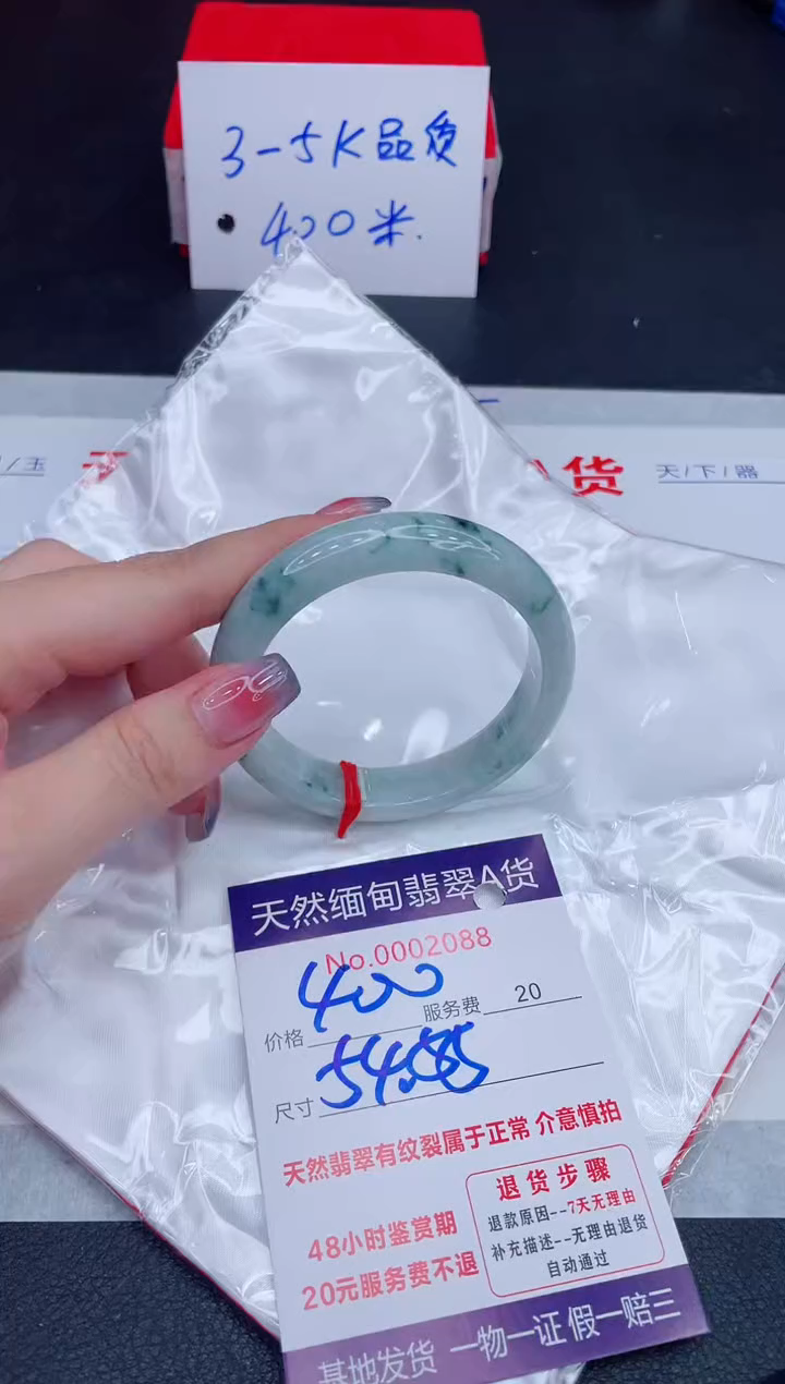 未镶嵌手镯翡翠400.00