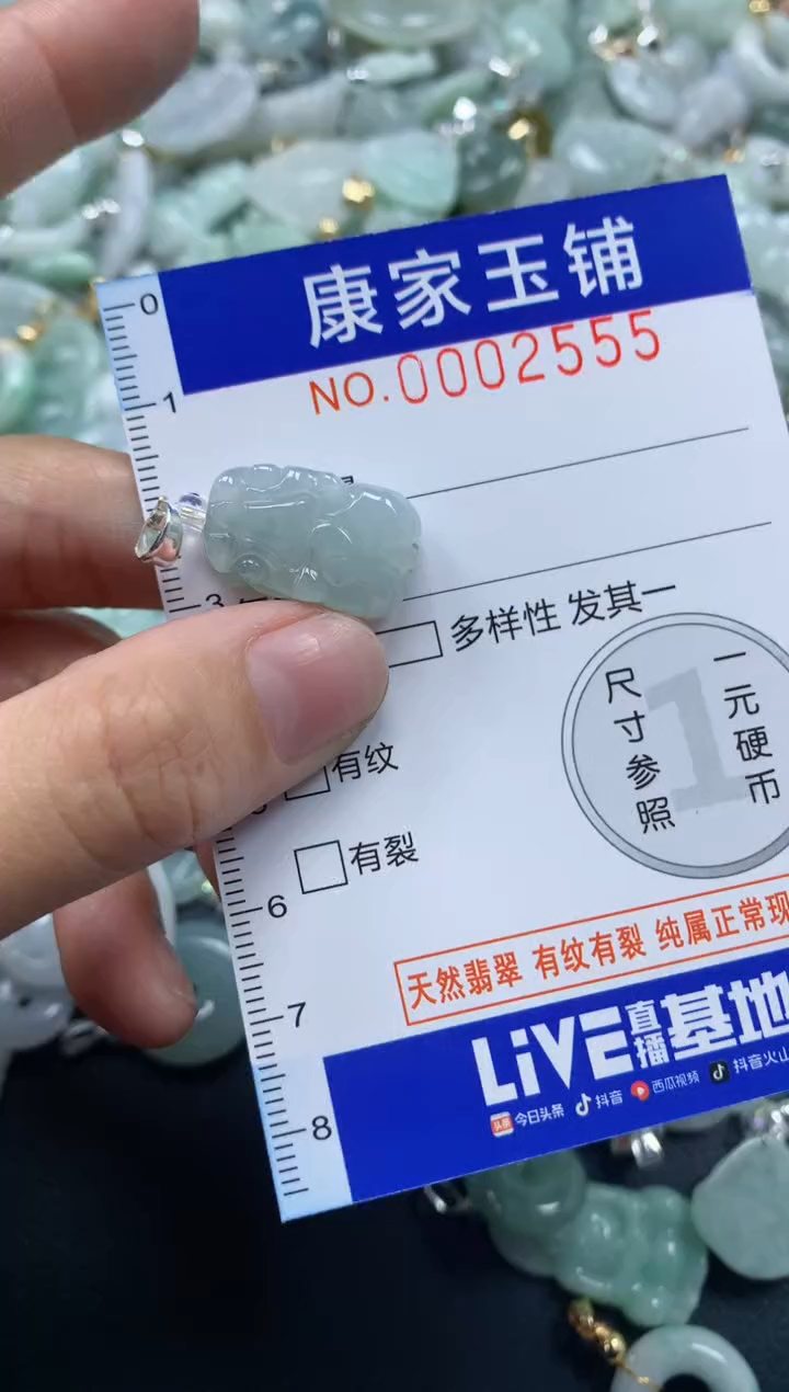 颈饰未镶嵌翡翠2555