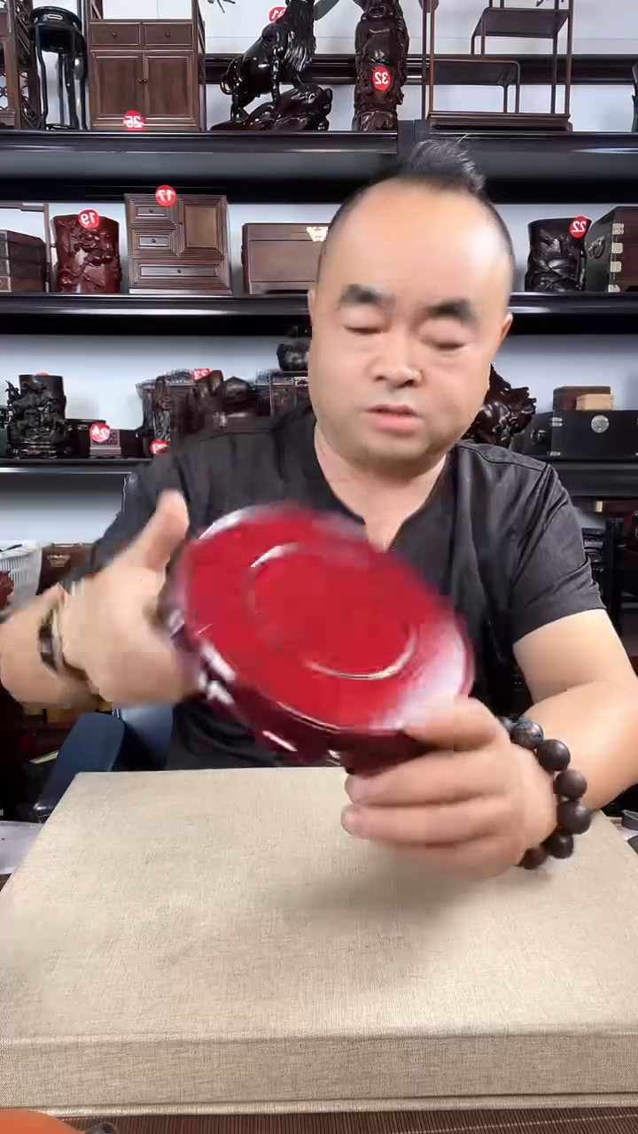 木16公分老李红木工艺品