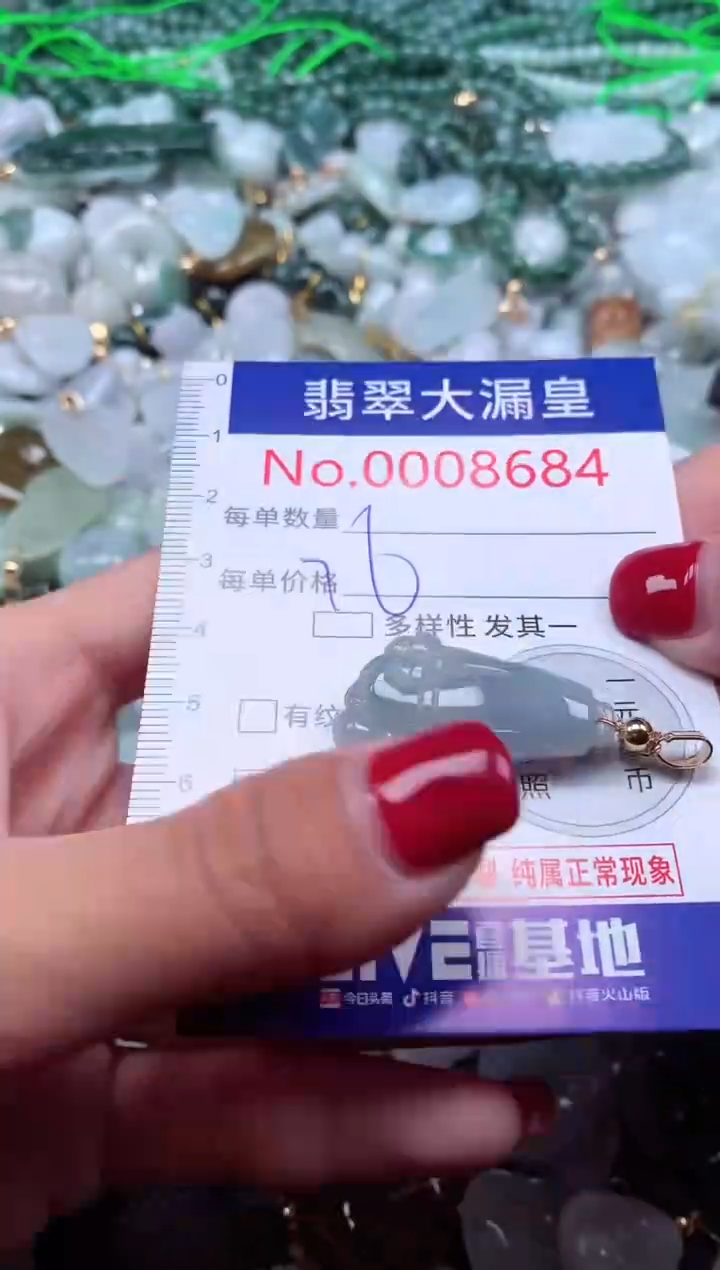 颈饰未镶嵌翡翠8684