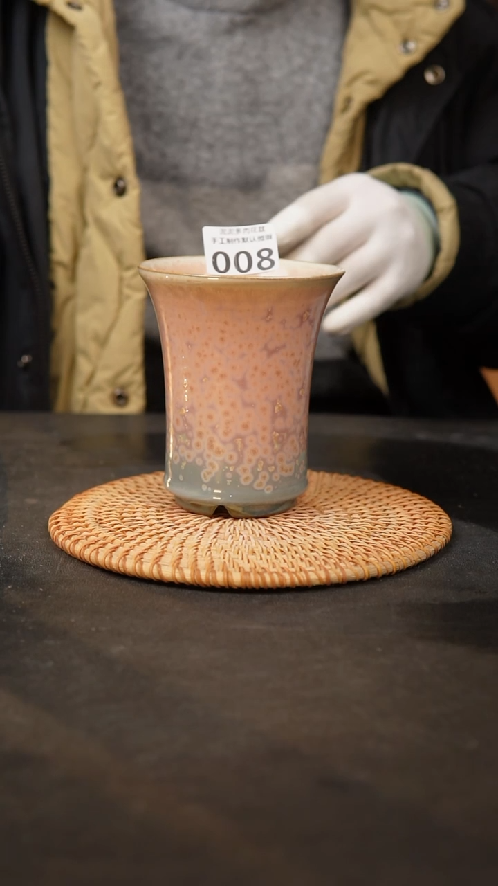 【闪购商品】瓷片008泥泥手工花盆