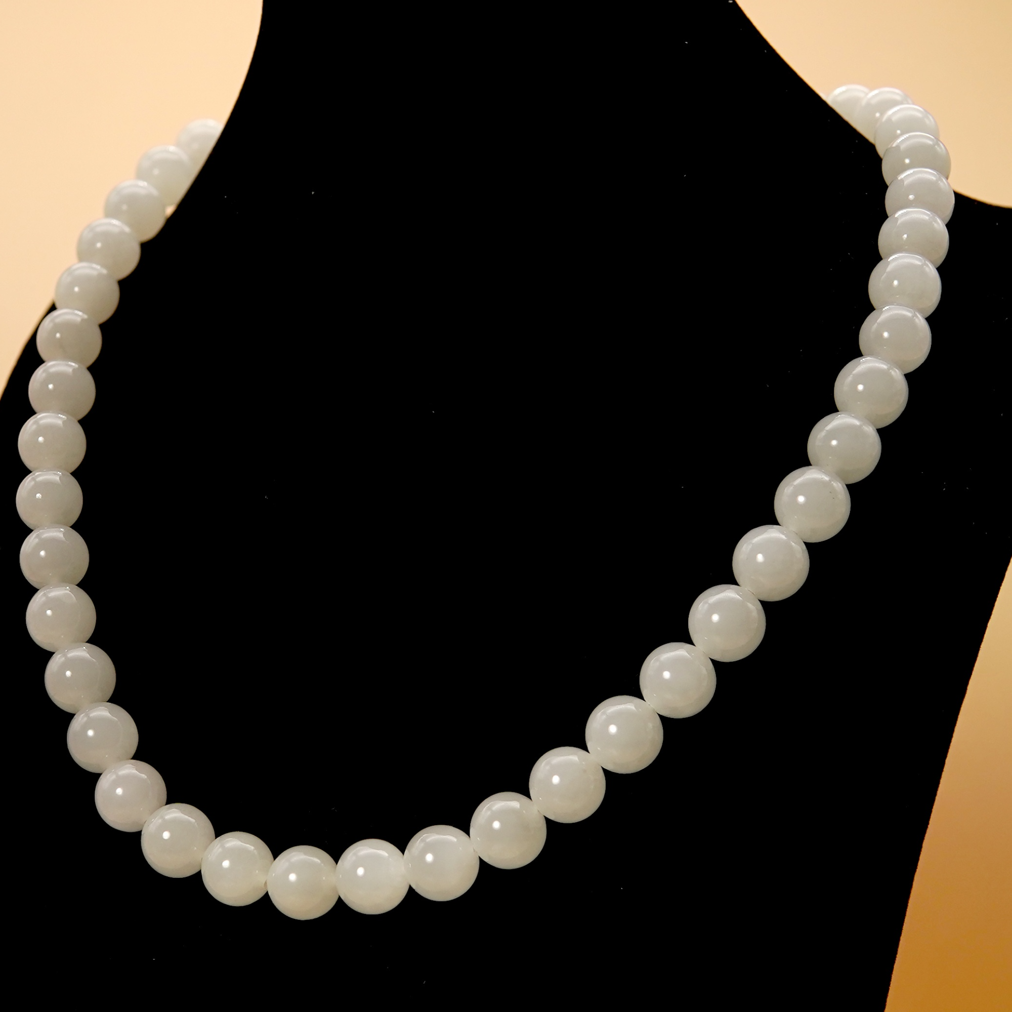 【苏禾珠宝】和田玉白玉卡10时尚百搭女款项链拍一发一（多样性发货）