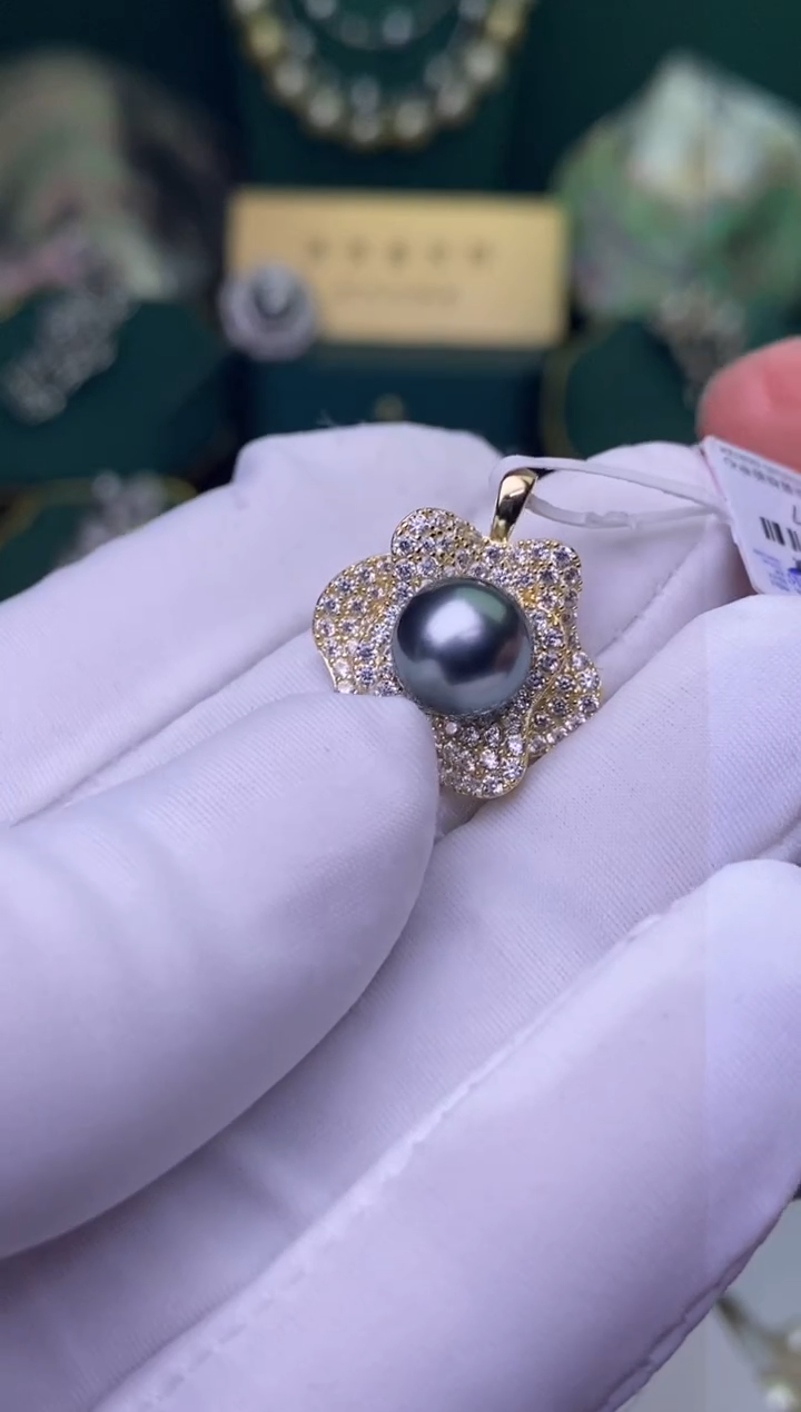 【闪购商品】海水珍珠颈饰银S925镶嵌1