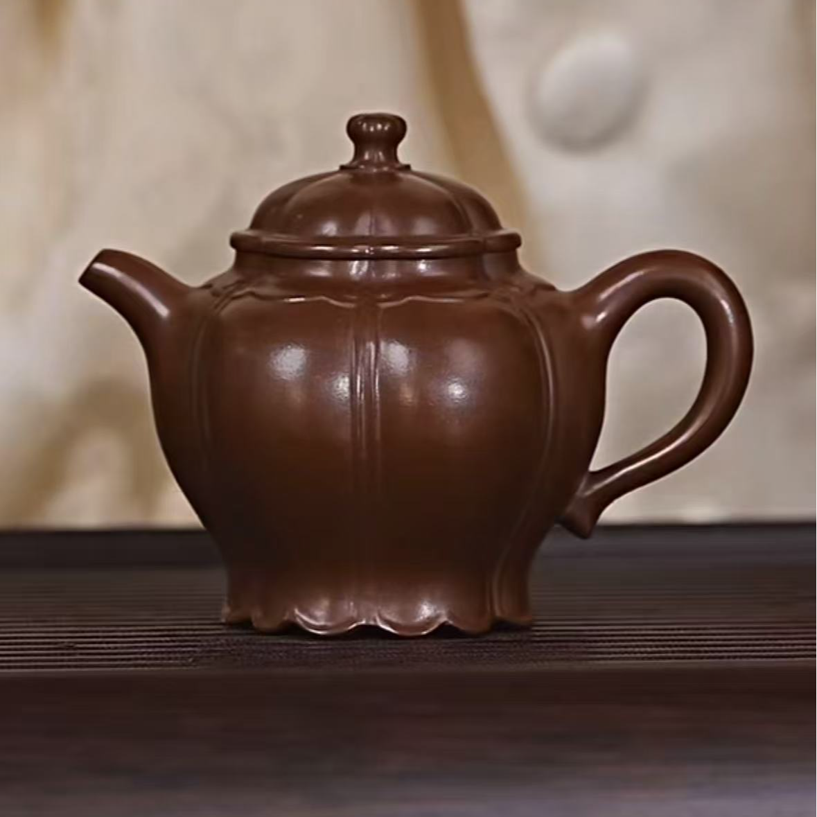 【紫砂新势力】筋纹宫灯25160635| 宜兴紫砂壶