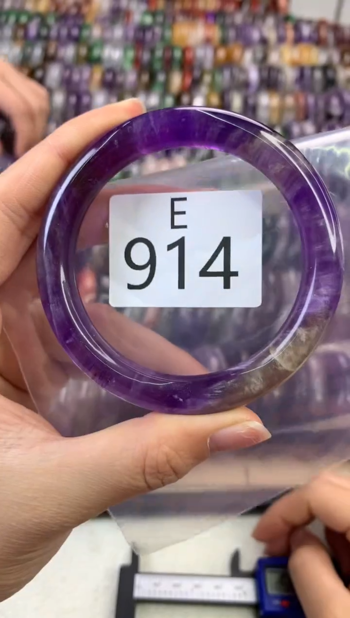 【闪购商品】水晶水晶手镯E未镶嵌914-56