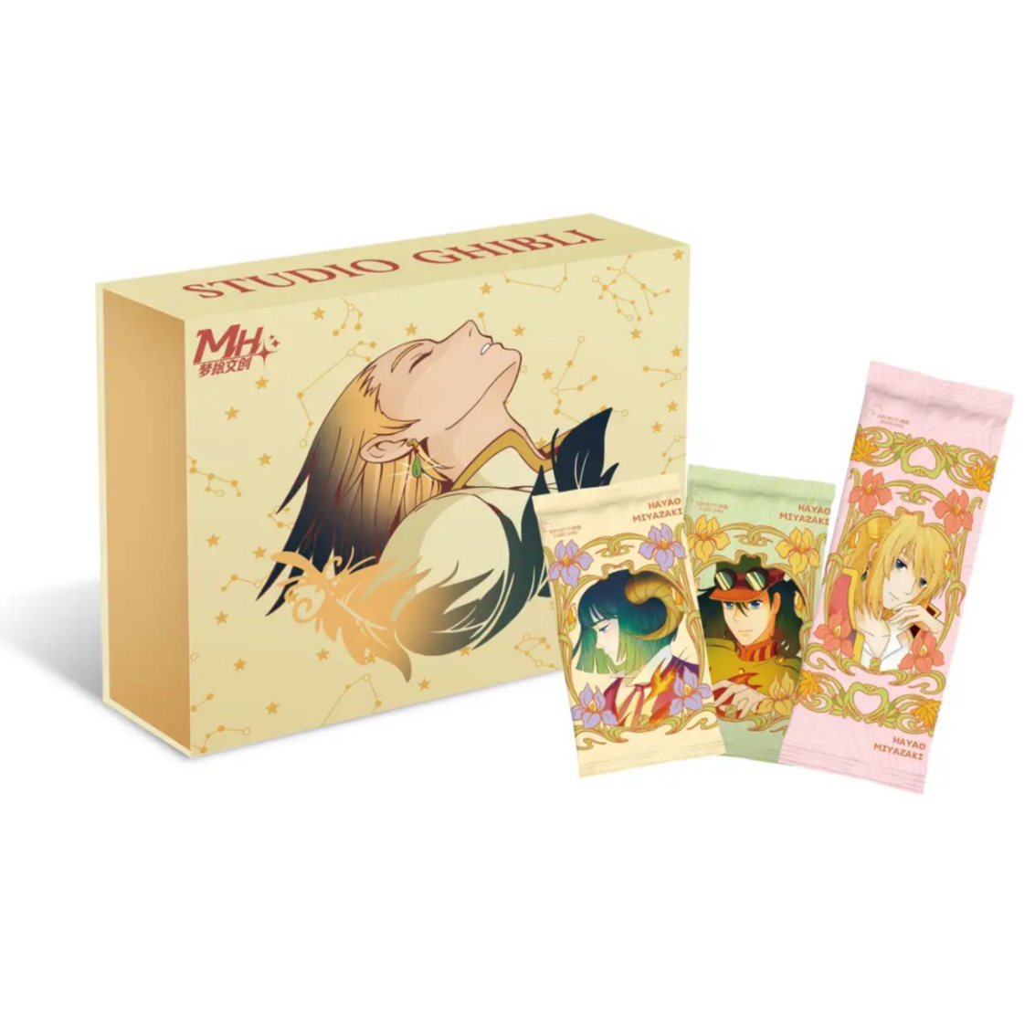 【拆盒/大车车】梦绘文创 宫崎骏-第四弹  国卡二创 收藏卡牌盲盒