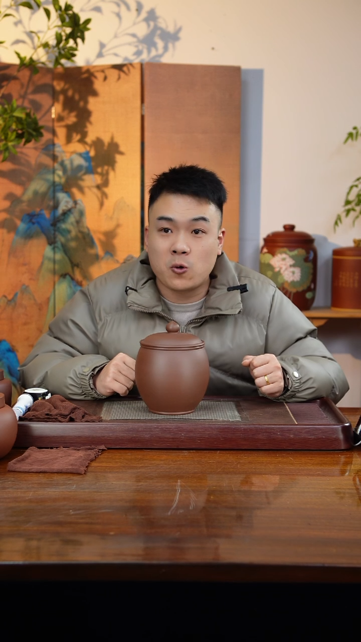 宜兴原矿紫砂茶叶罐