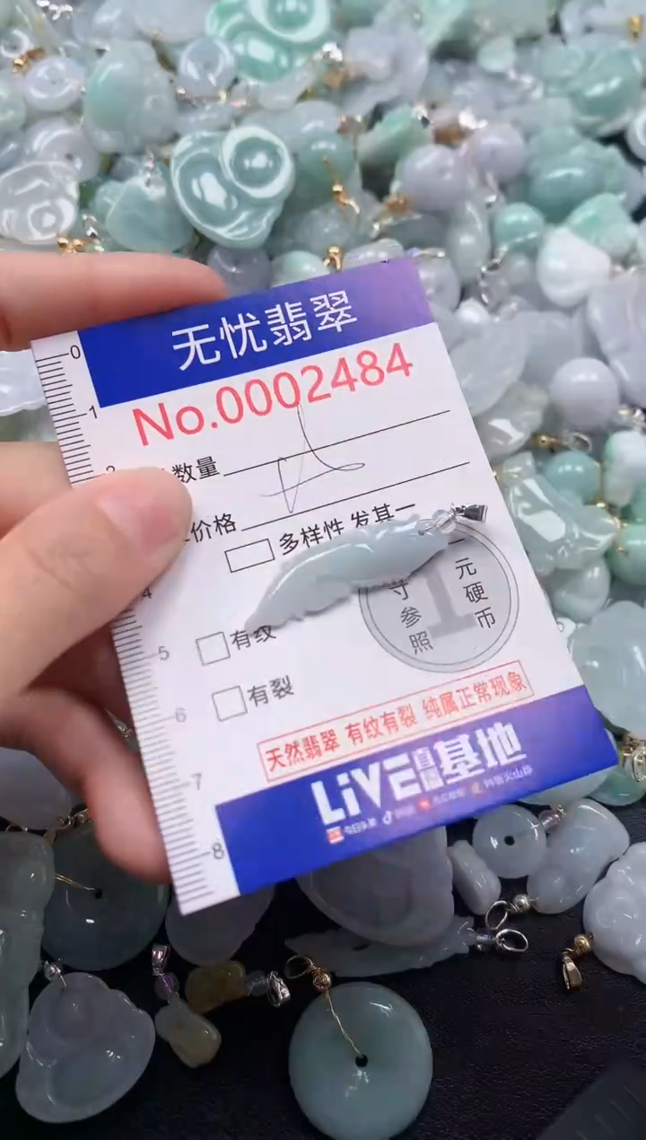 颈饰未镶嵌翡翠2484