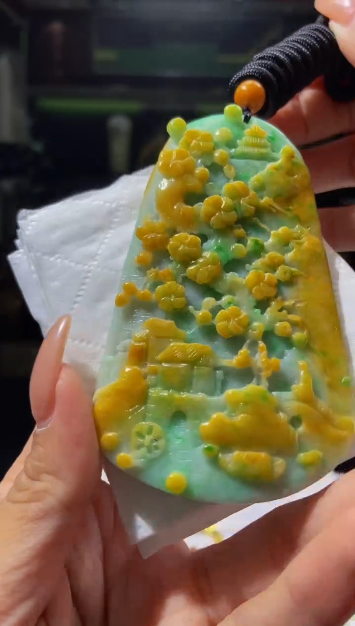 【闪购商品】定制翡翠未镶嵌XLJ毛货翡翠XA00070