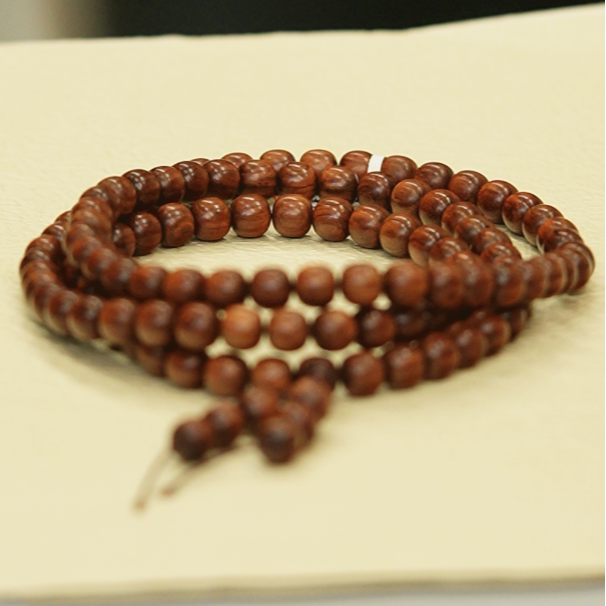 黄花梨桶珠108颗0.9*1.0