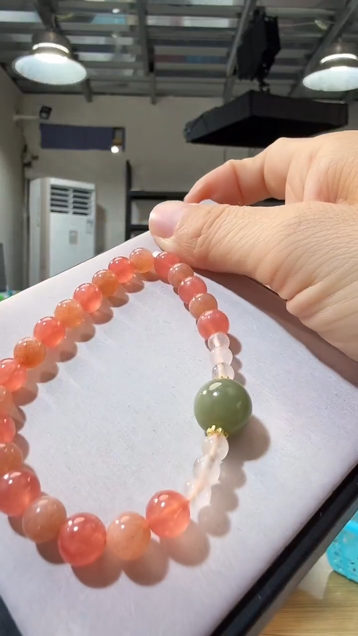 未镶嵌手链南红玛瑙优0924 约7mm