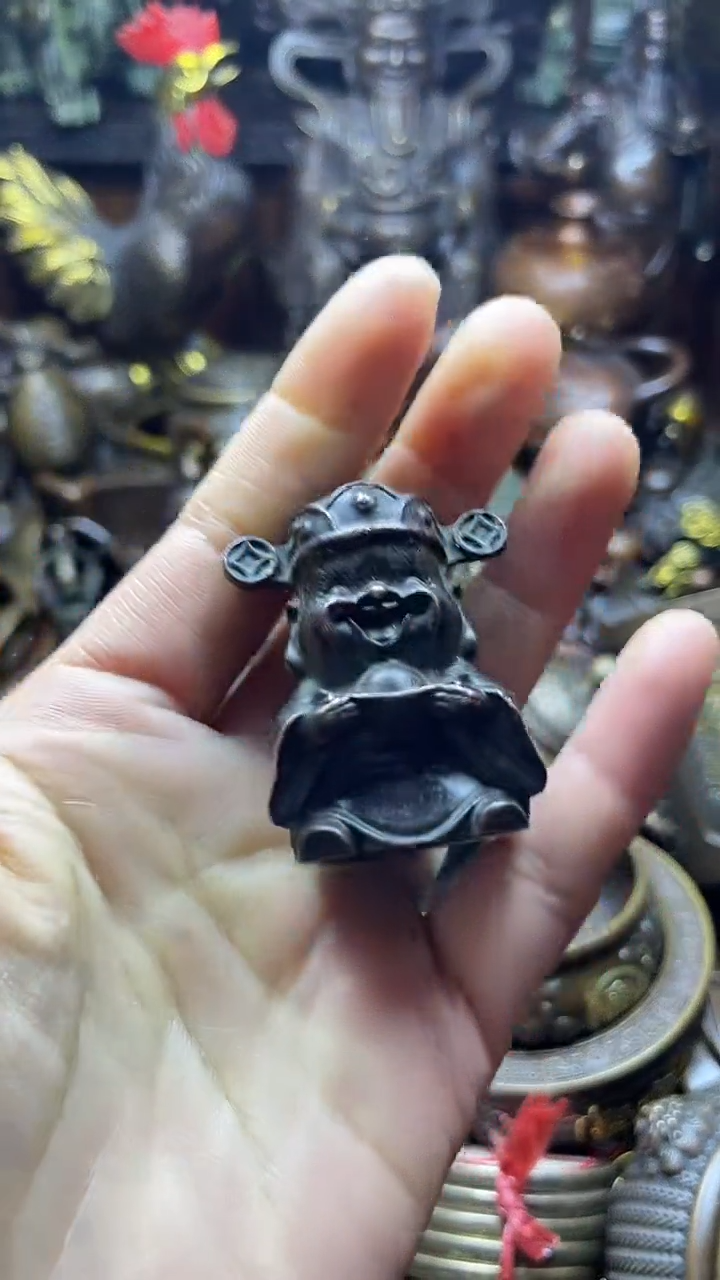 闪购链接，点击下单，有运费险，铜摆件