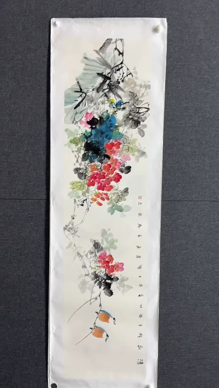 国画炳山艺术--韦修达老师作品