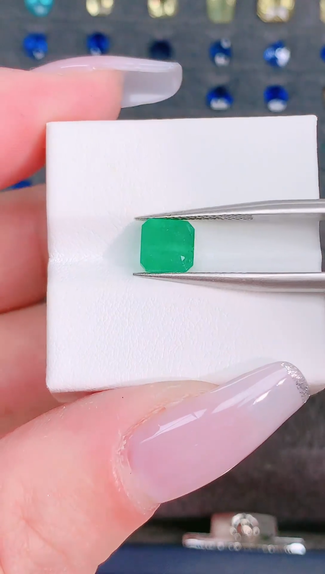 裸石祖母绿赞比亚祖母绿1.35ct