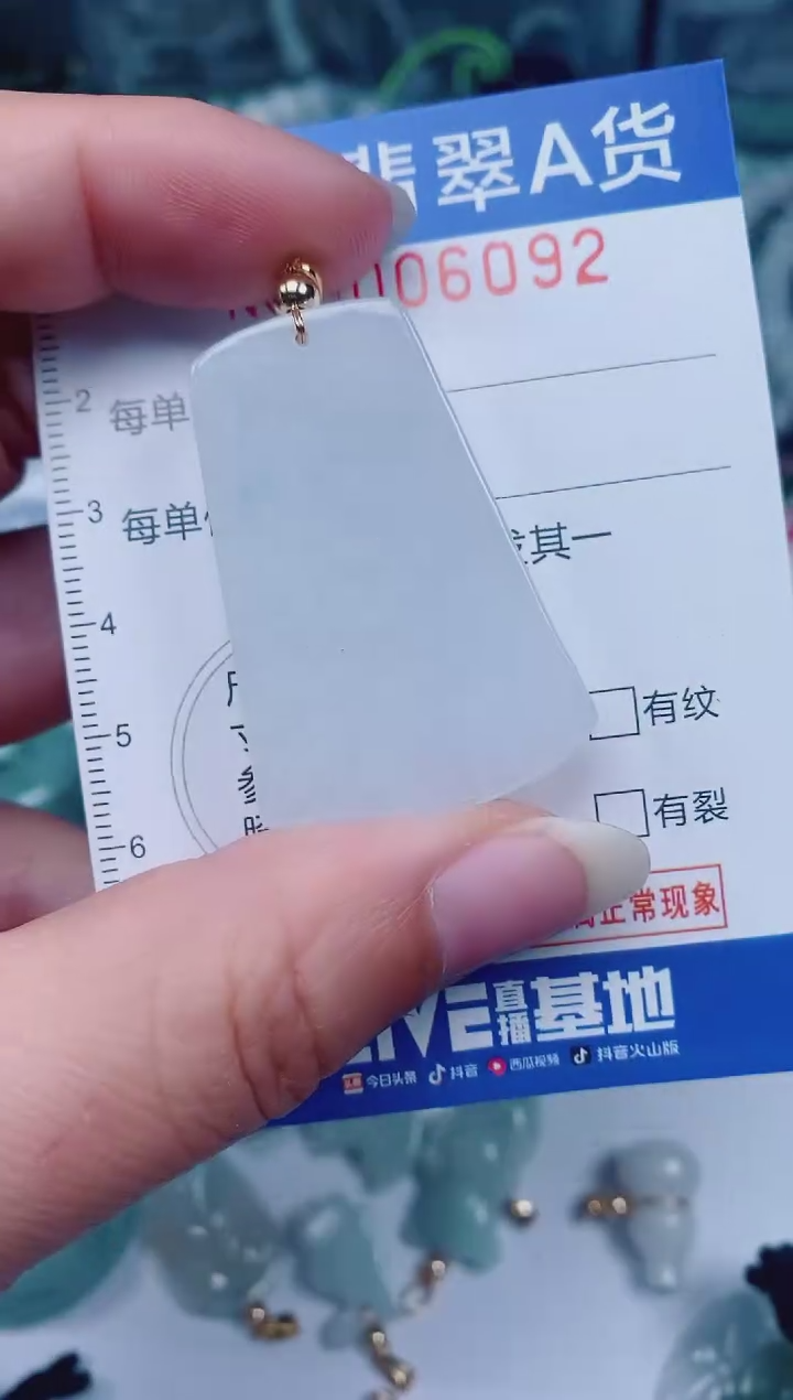 颈饰未镶嵌翡翠00006092