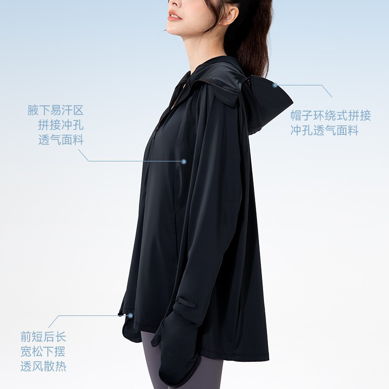 FSY0430  手套款防晒衣