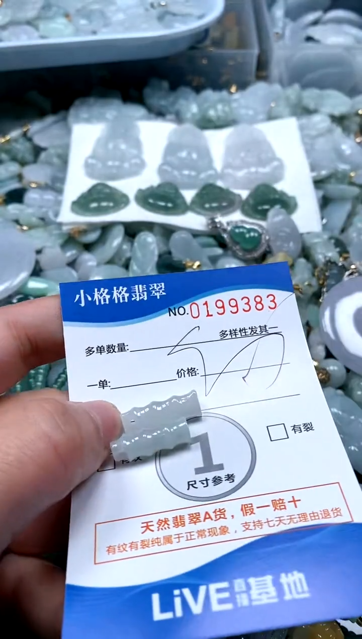 【闪购商品】翡翠颈饰未镶嵌闪购商品0199383