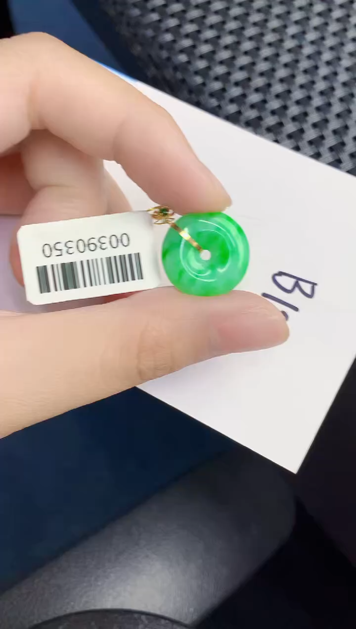 【闪购商品】翡翠18K金镶嵌颈饰000000000