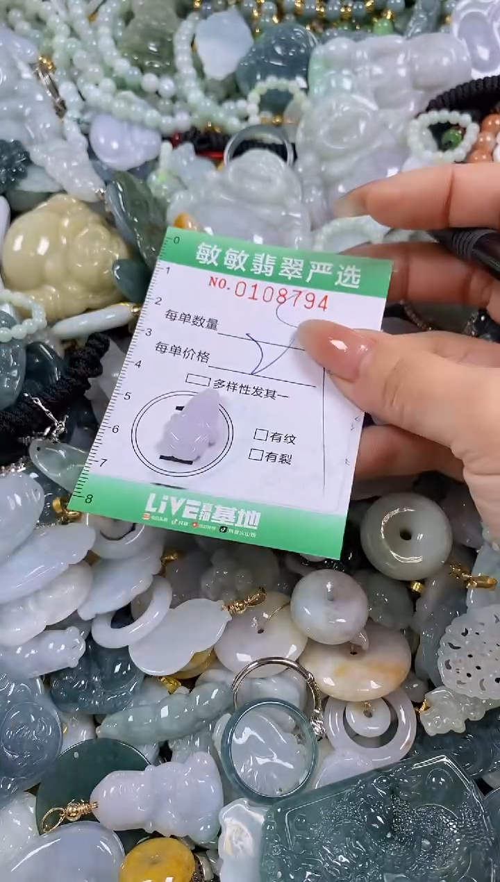 【闪购商品】翡翠颈饰未镶嵌闪购0108794