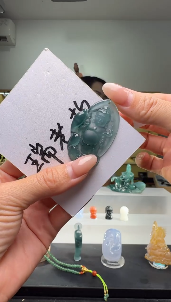 吊坠(不含链)未镶嵌翡翠宝宝佛