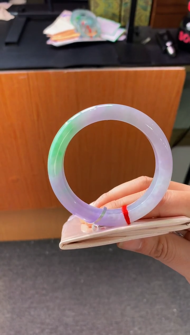 未镶嵌手镯翡翠-Q88 圈口58