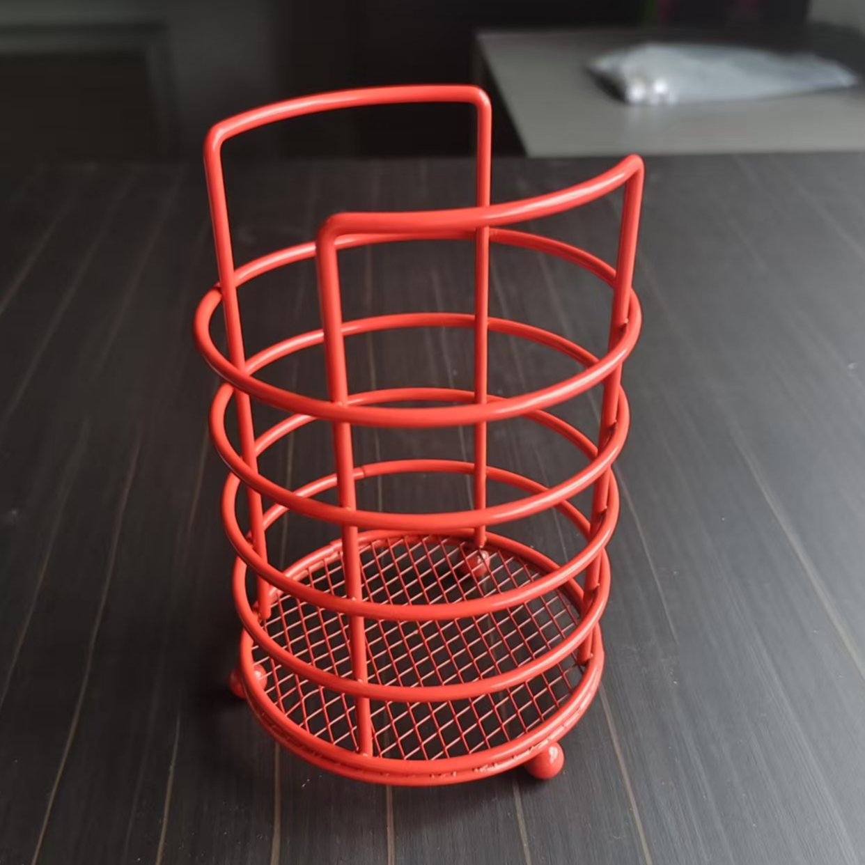 合金圆筒镂空收纳架不挑款