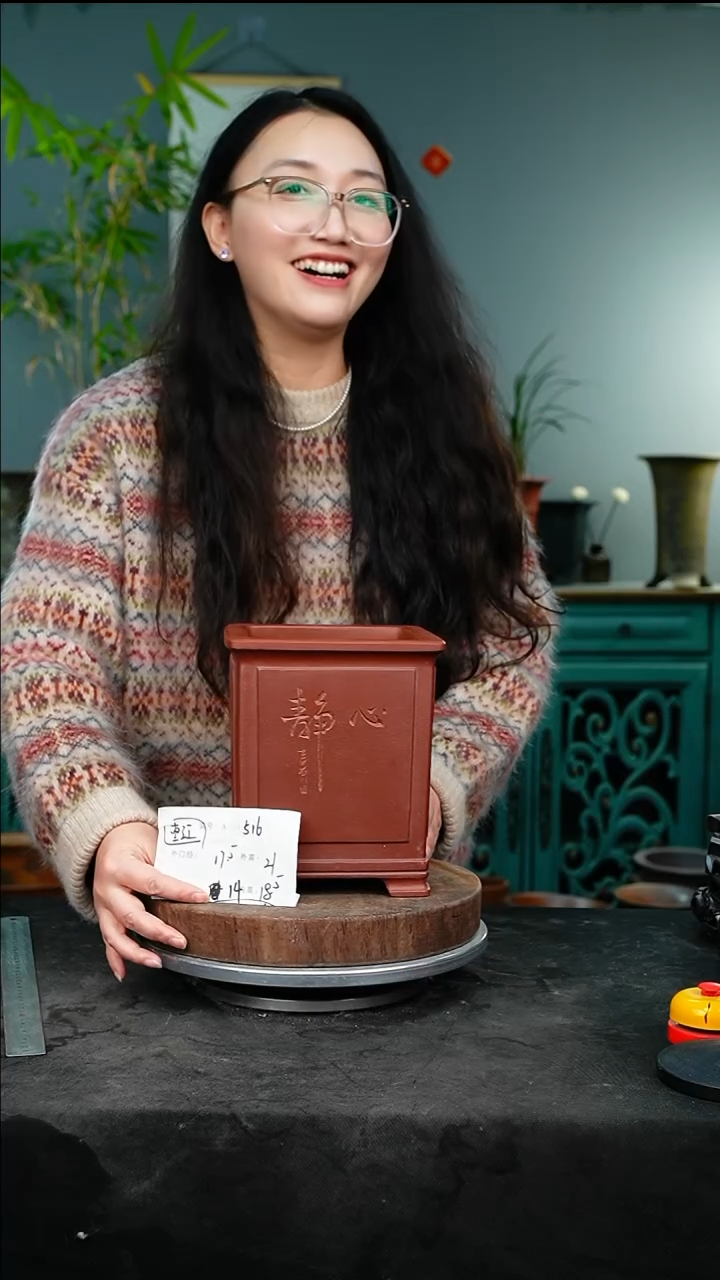 紫砂花盆516紫砂花盆