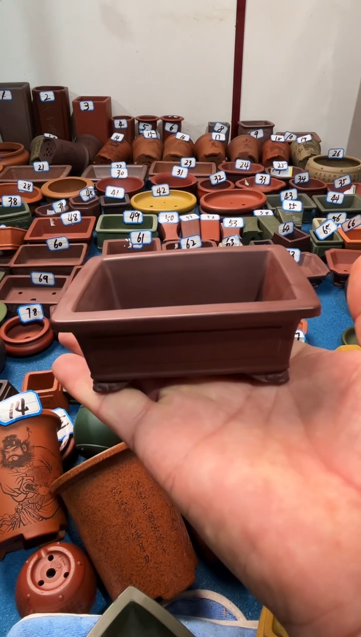 【闪购商品】紫砂紫砂花盆8*6*3