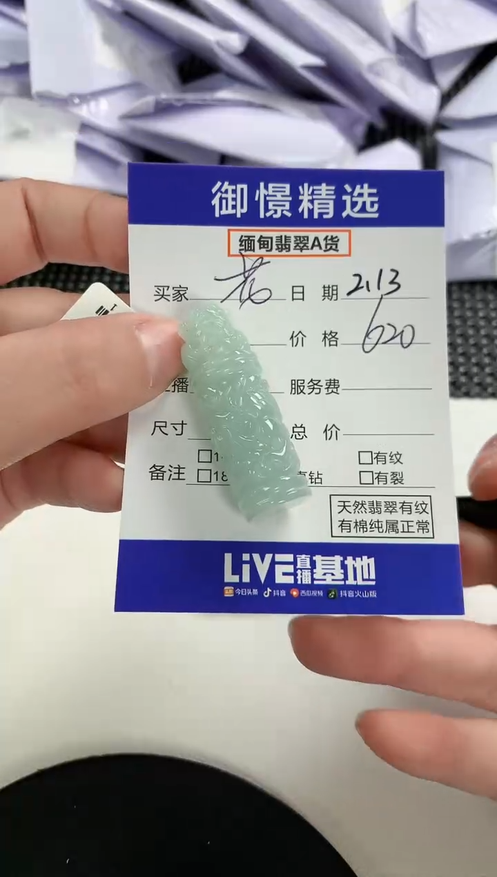 【闪购商品】翡翠颈饰未镶嵌76          