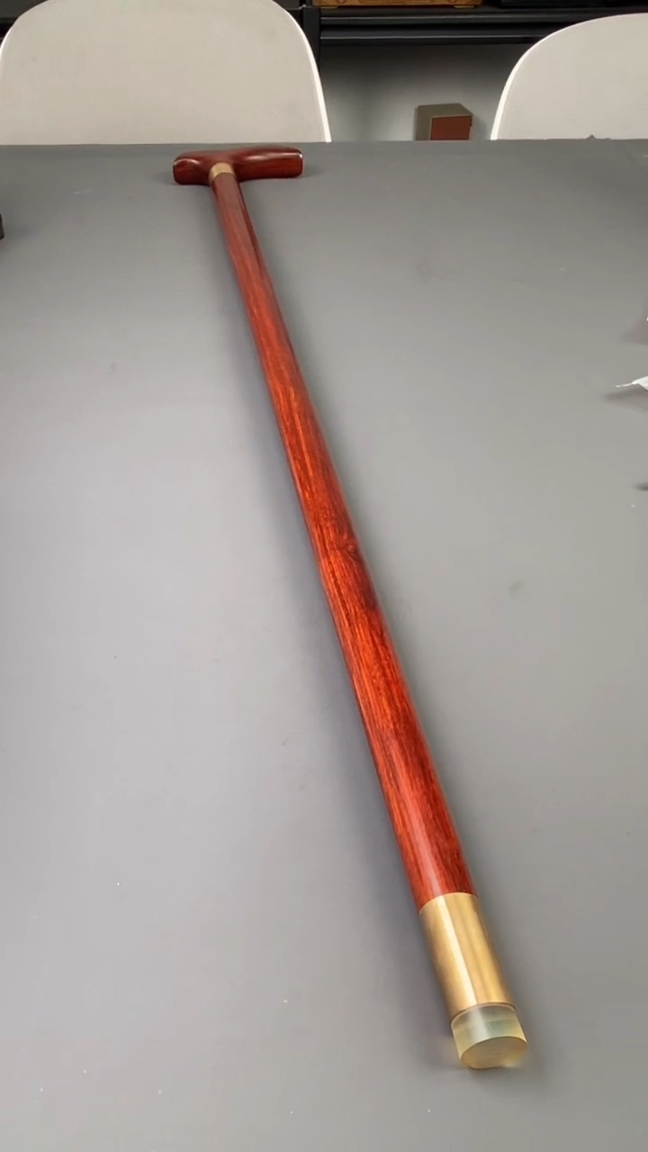 【闪购商品】檀香紫檀（小叶紫檀）把件印度小叶紫檀 拐杖