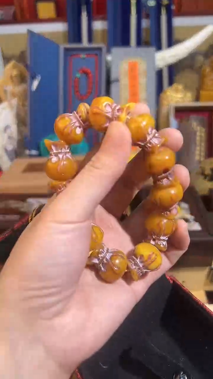 【闪购商品】蜜蜡手链未镶嵌44凯凯凯凯凯凯凯凯