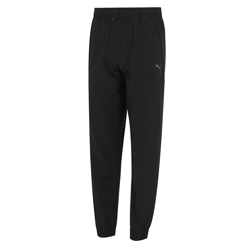 PUMA彪马梭织长裤男裤春季新款运动服休闲束脚裤宽松透气跑步裤子
