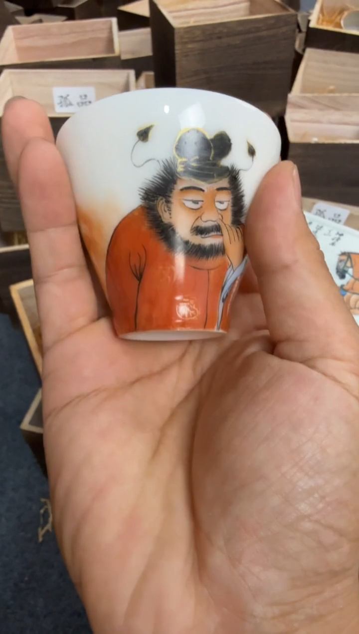 以笔为心，以瓷为纸。