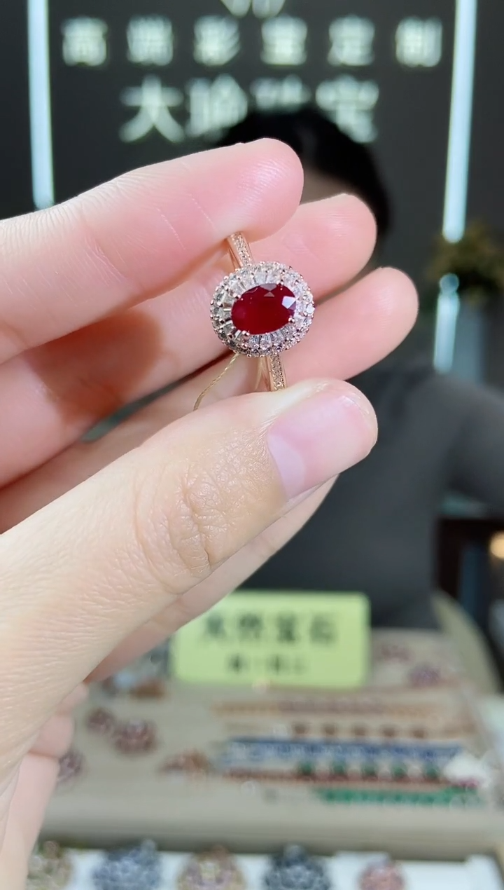 【闪购商品】红宝石手饰银S925镶嵌手饰