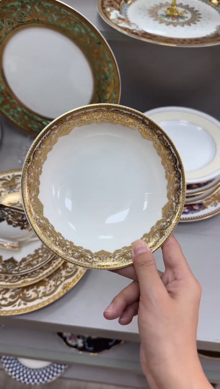 【闪购商品】瓷片6寸水果碗2个  福利价  福利价